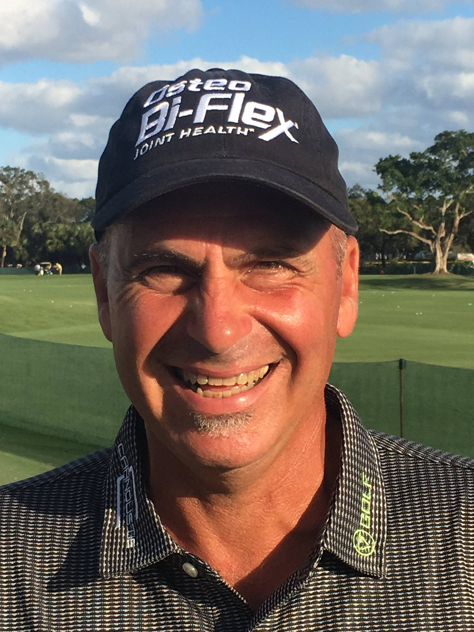 Rocco Mediate, golf course, golf cap, Full HD Phone Wallpaper