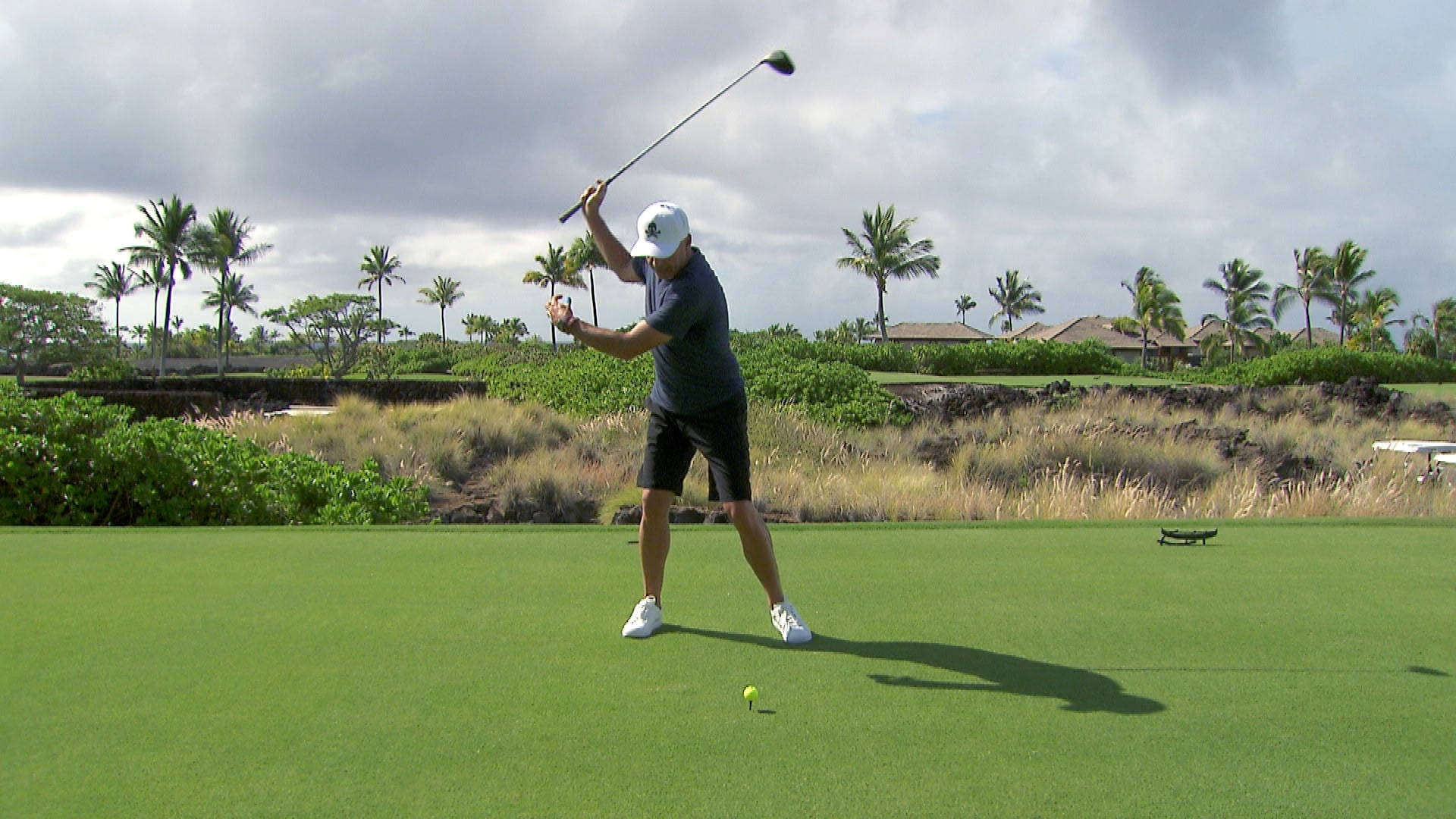 Rocco Mediate, golf field, lush green course, Full HD Desktop Wallpaper