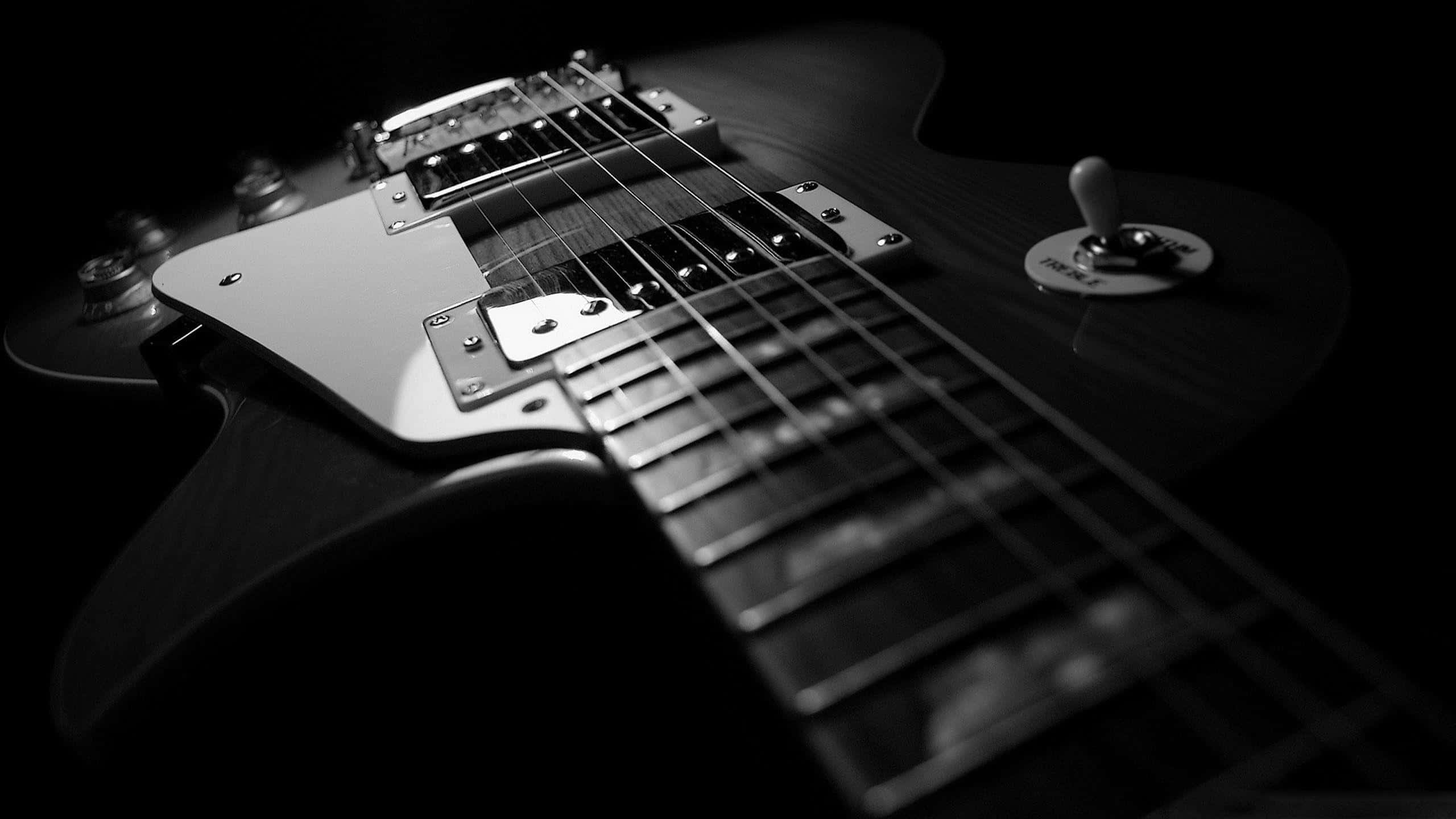 electric guitar, neck, pickups, 2K Desktop Wallpaper