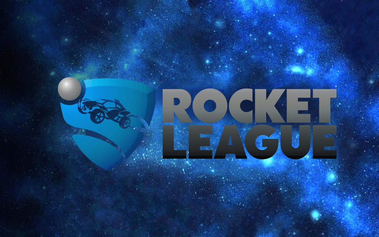 Rocket League, stylized Rocket League logo, car, HD Desktop Wallpaper