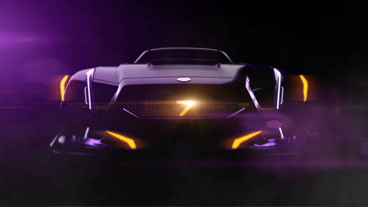 Rocket League, futuristic race car, vibrant purple, SD Desktop Wallpaper
