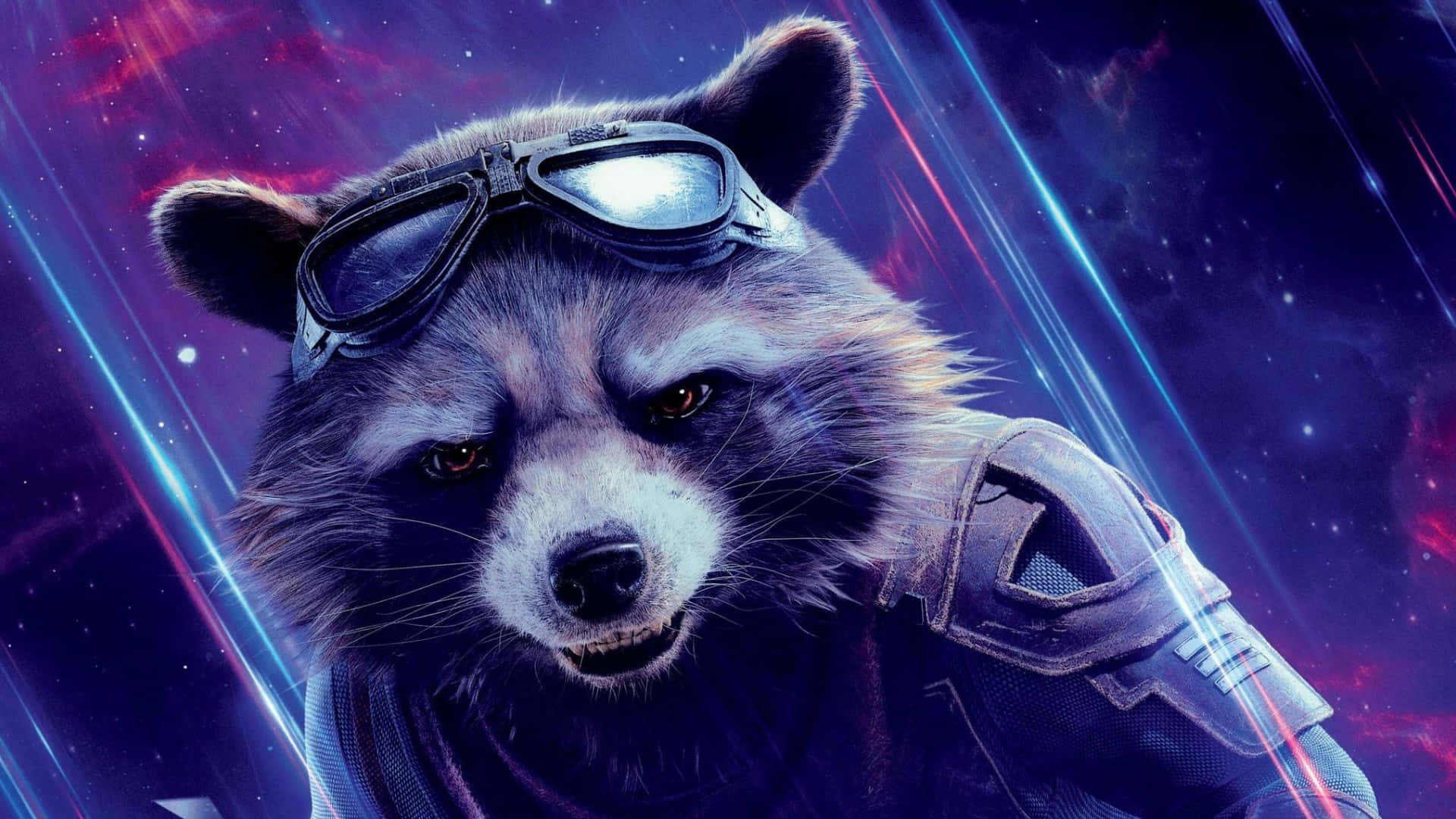 Rocket Raccoon, goggles, armor, Full HD Desktop Wallpaper