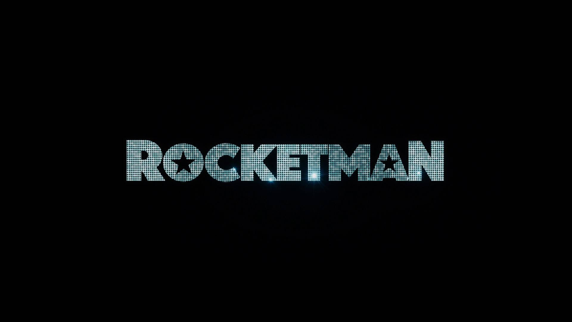 Rocketman, blue, glows, Full HD Desktop Wallpaper