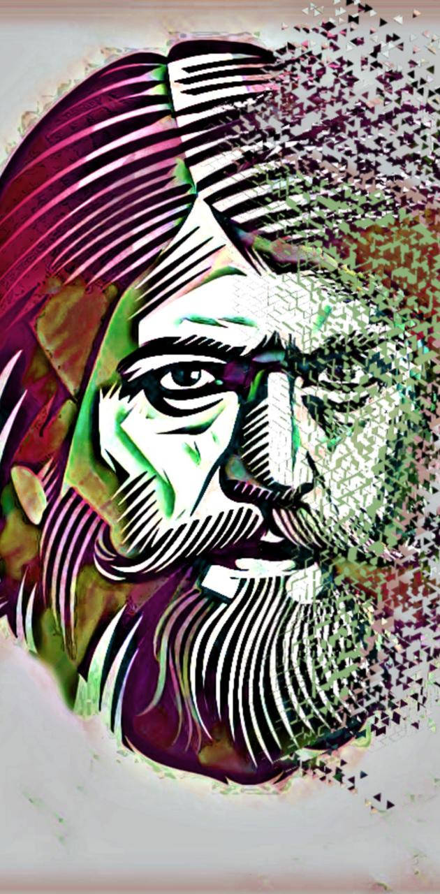 Rocking Star Yash, purple, green, HD Phone Wallpaper