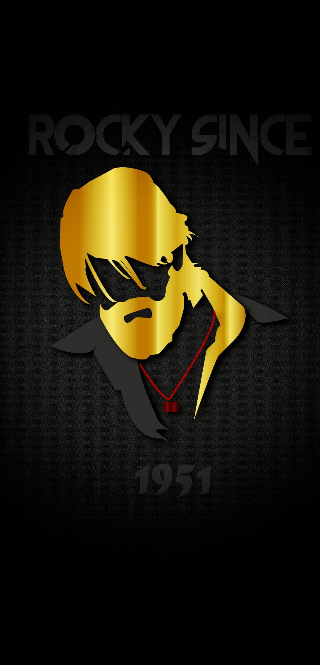 Rocking Star Yash, golden silhouette, sunglasses, Full HD Phone Wallpaper