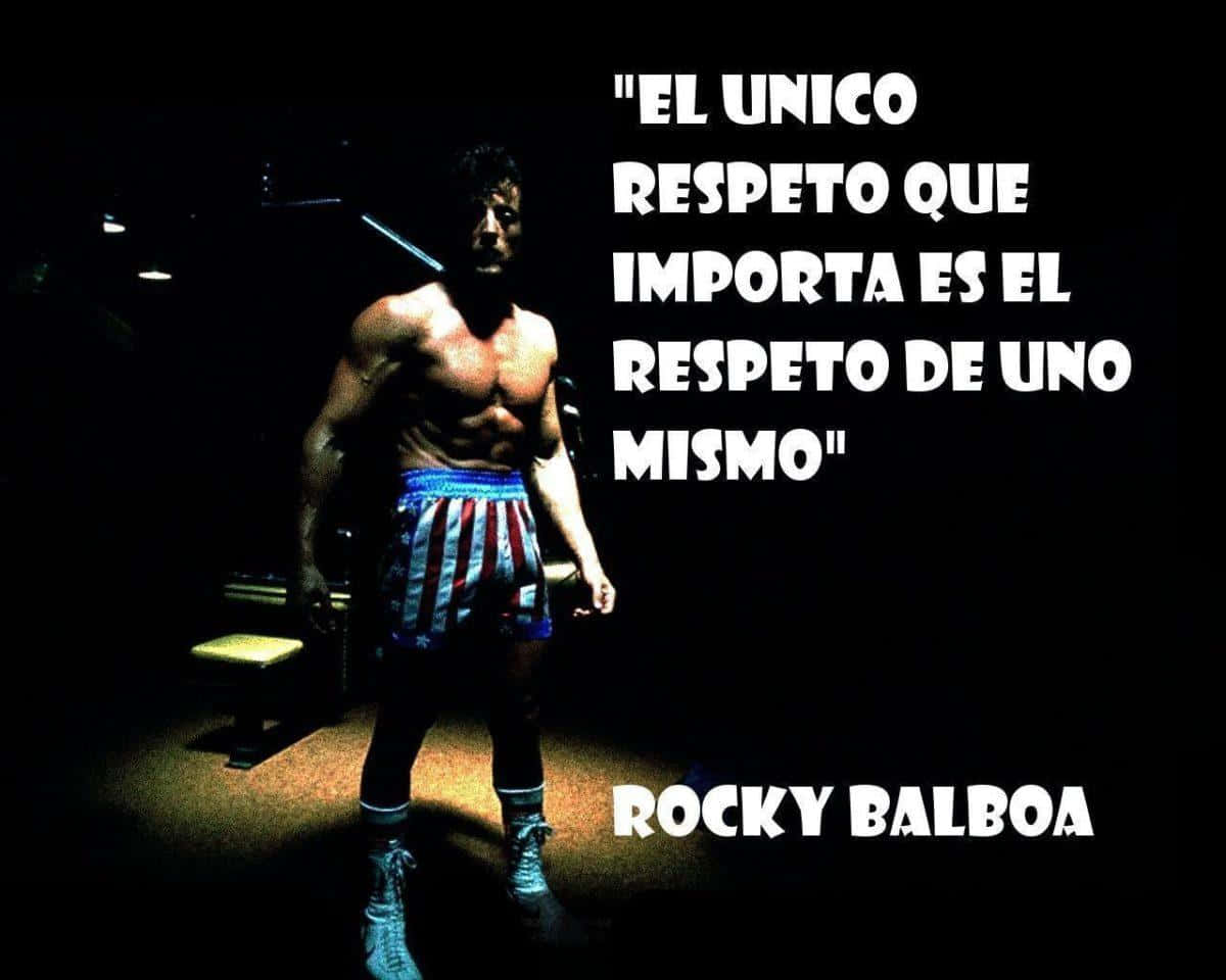 Rocky Balboa, red white and blue trunks, dimly lit gym, SD Desktop Wallpaper