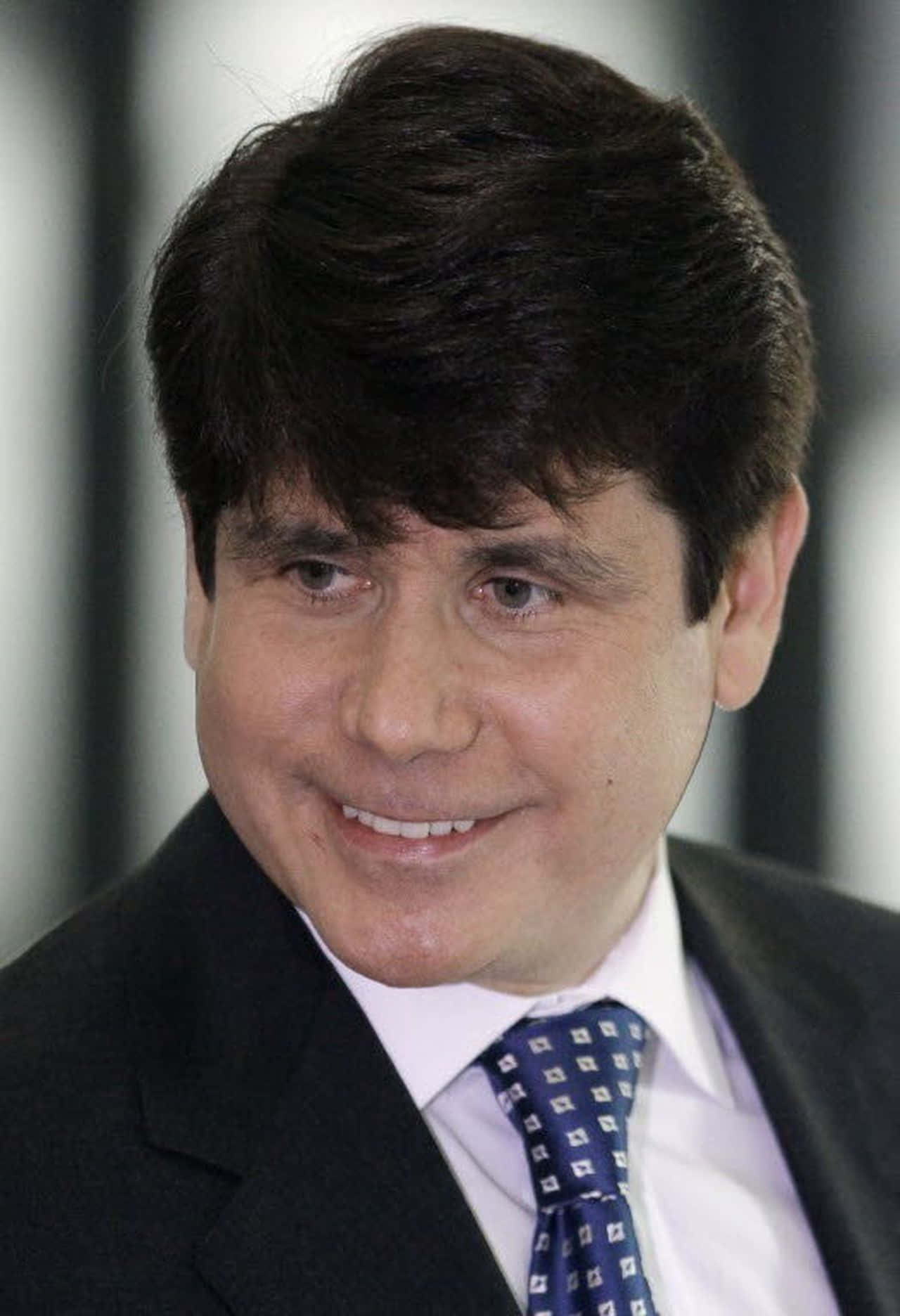 Rod Blagojevich, dark suit, patterned blue tie, HD Phone Wallpaper