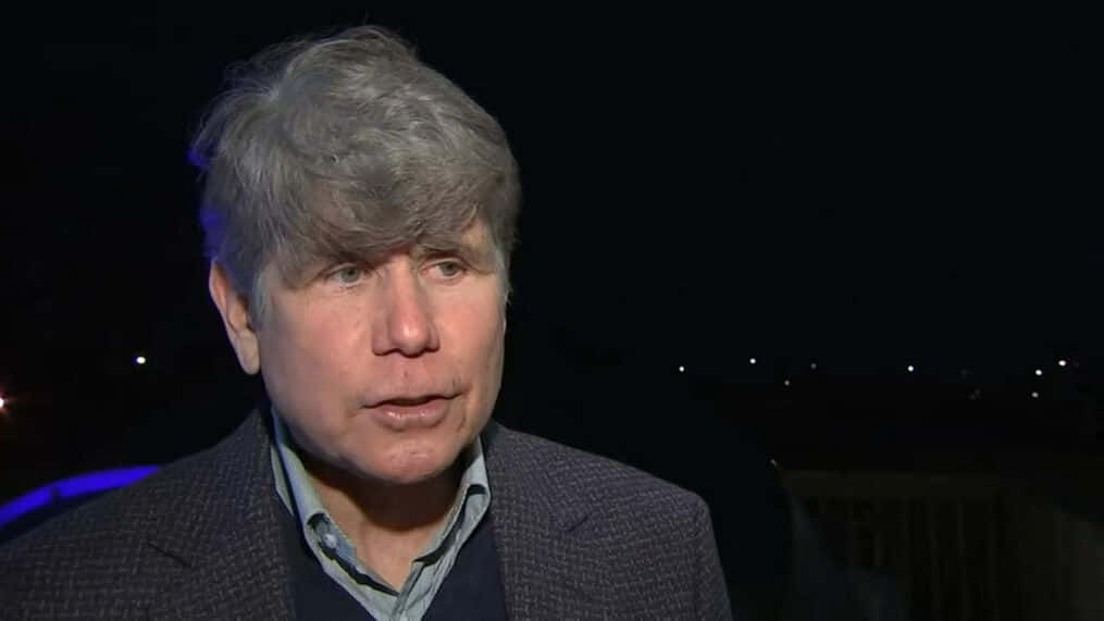 Rod Blagojevich, gray coat, dark suit, SD Desktop Wallpaper