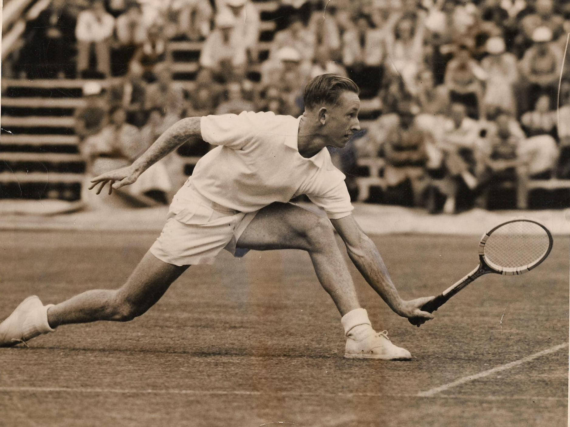 Rod Laver, tennis player, grass court, HD Desktop Wallpaper
