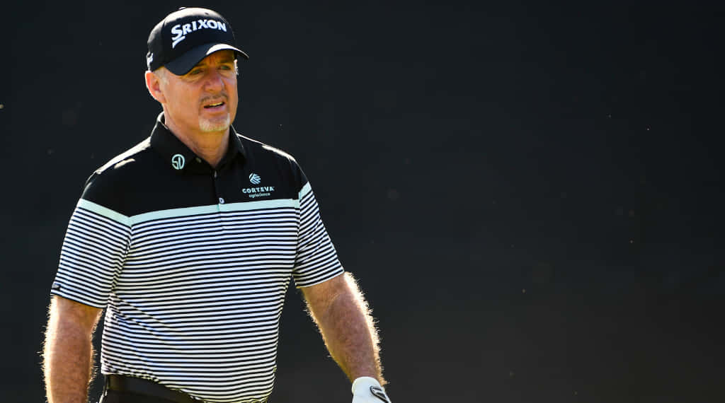 Rod Pampling, striped polo, cap, SD Desktop Wallpaper