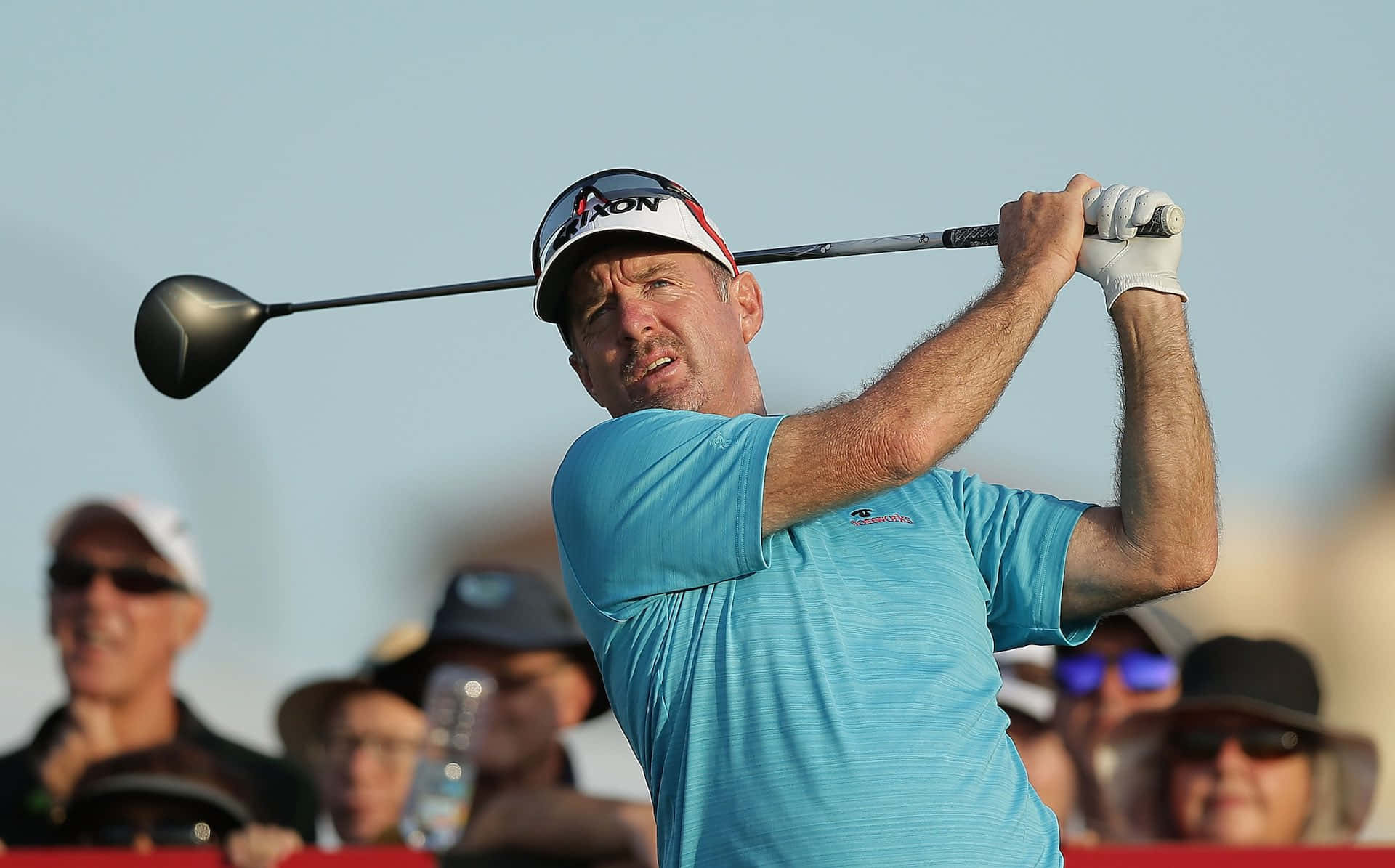 Rod Pampling, blue shirt, driver, Full HD Desktop Wallpaper