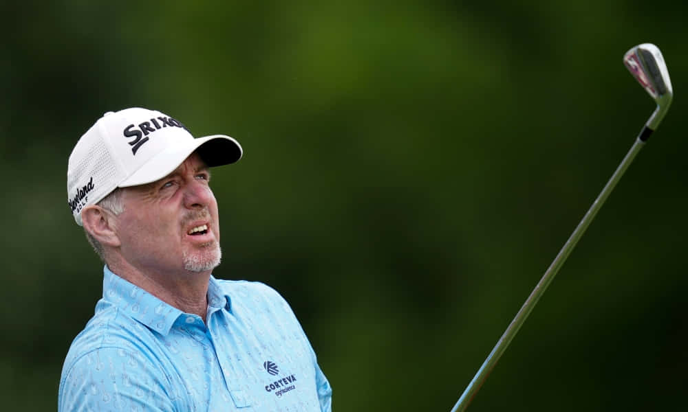 Rod Pampling, light blue shirt, white cap, SD Desktop Wallpaper