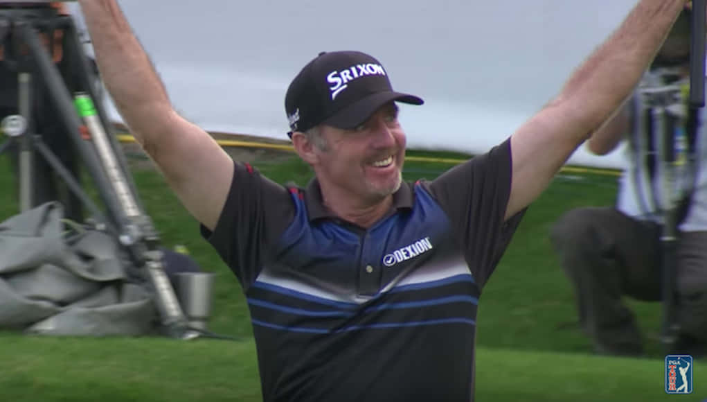 Rod Pampling, golfer, green course, SD Desktop Wallpaper