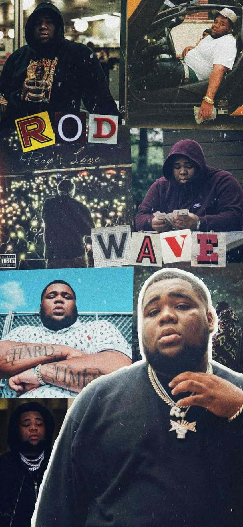 Rod Wave, hoodies, chains, HD Phone Wallpaper