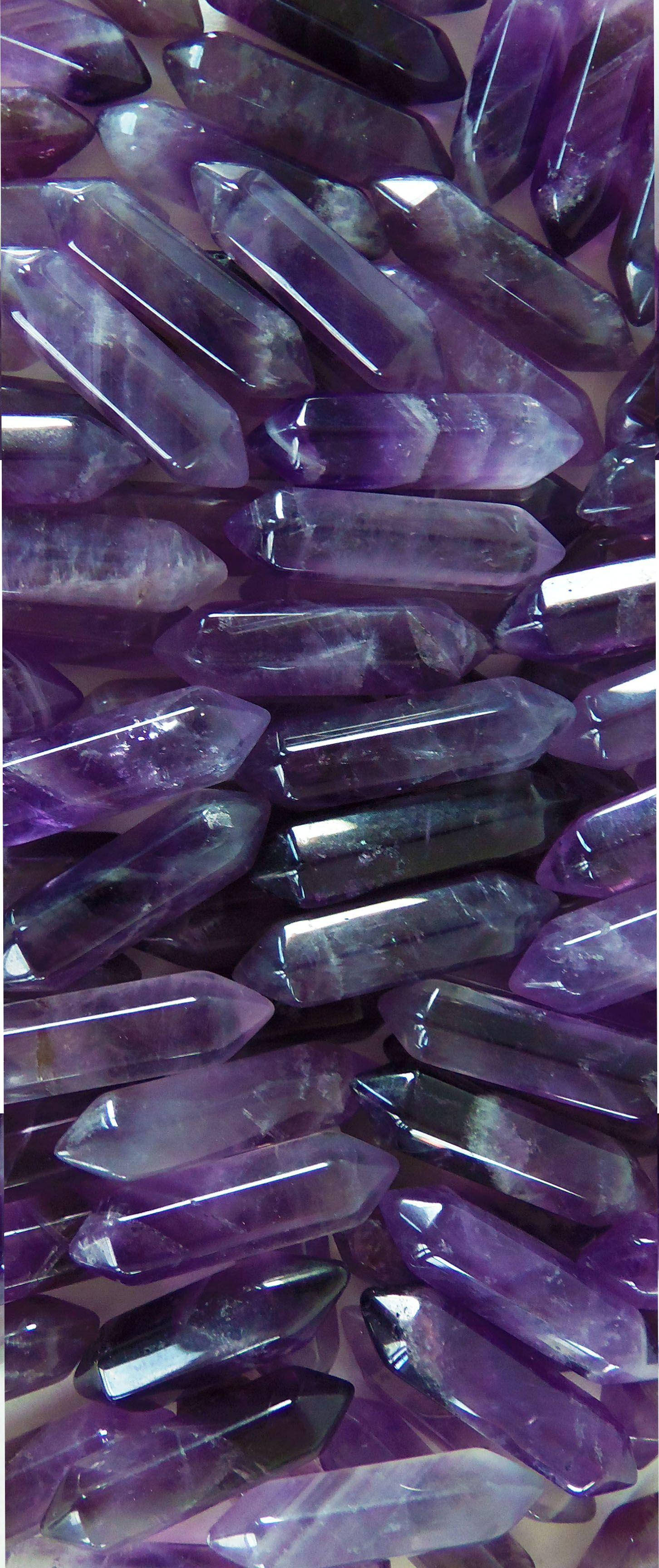 amethyst, polished, purple, 2K Phone Wallpaper