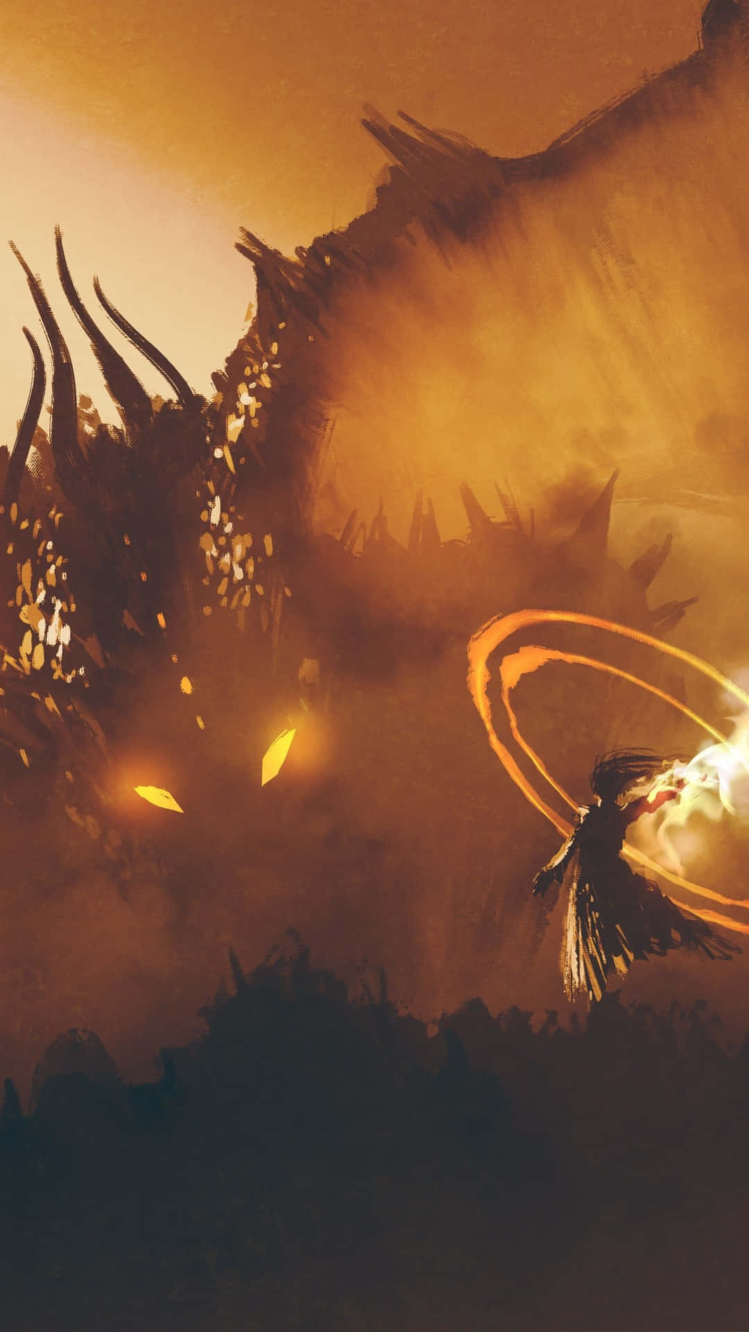 Rodan, dragon, desert, Full HD Phone Wallpaper