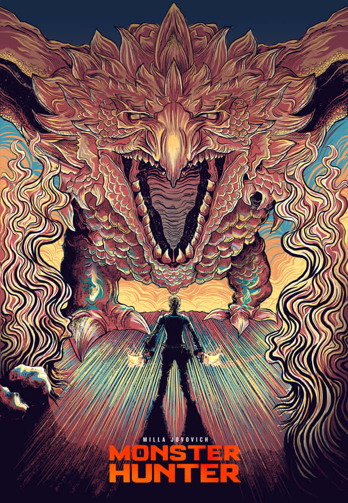 Rodan, dragon, fiery wings, SD Phone Wallpaper