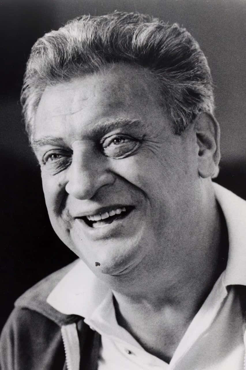 Rodney Dangerfield, black and white photo, older man, HD Phone Wallpaper