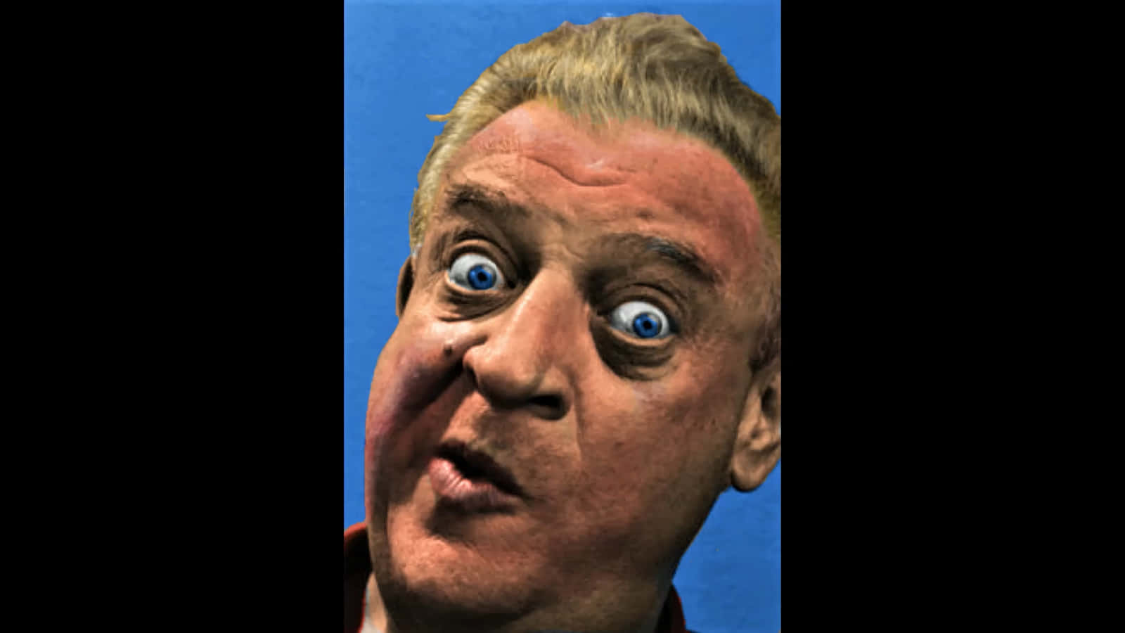 Rodney Dangerfield, blues eyes, wide blue eyes, HD Desktop Wallpaper