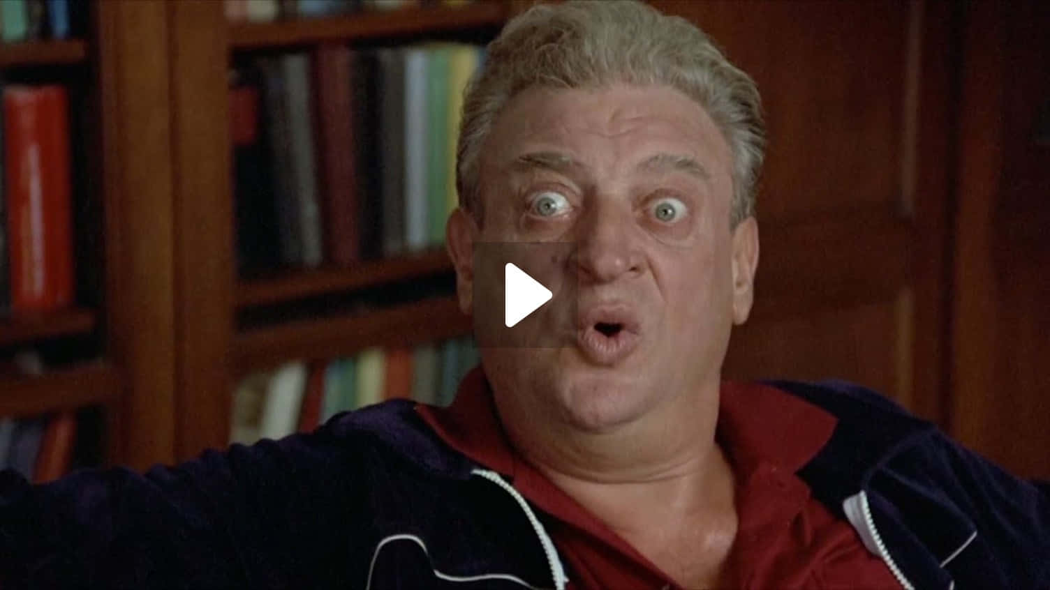 Rodney Dangerfield, red and blue tracksuit, wood-paneled room, HD Desktop Wallpaper