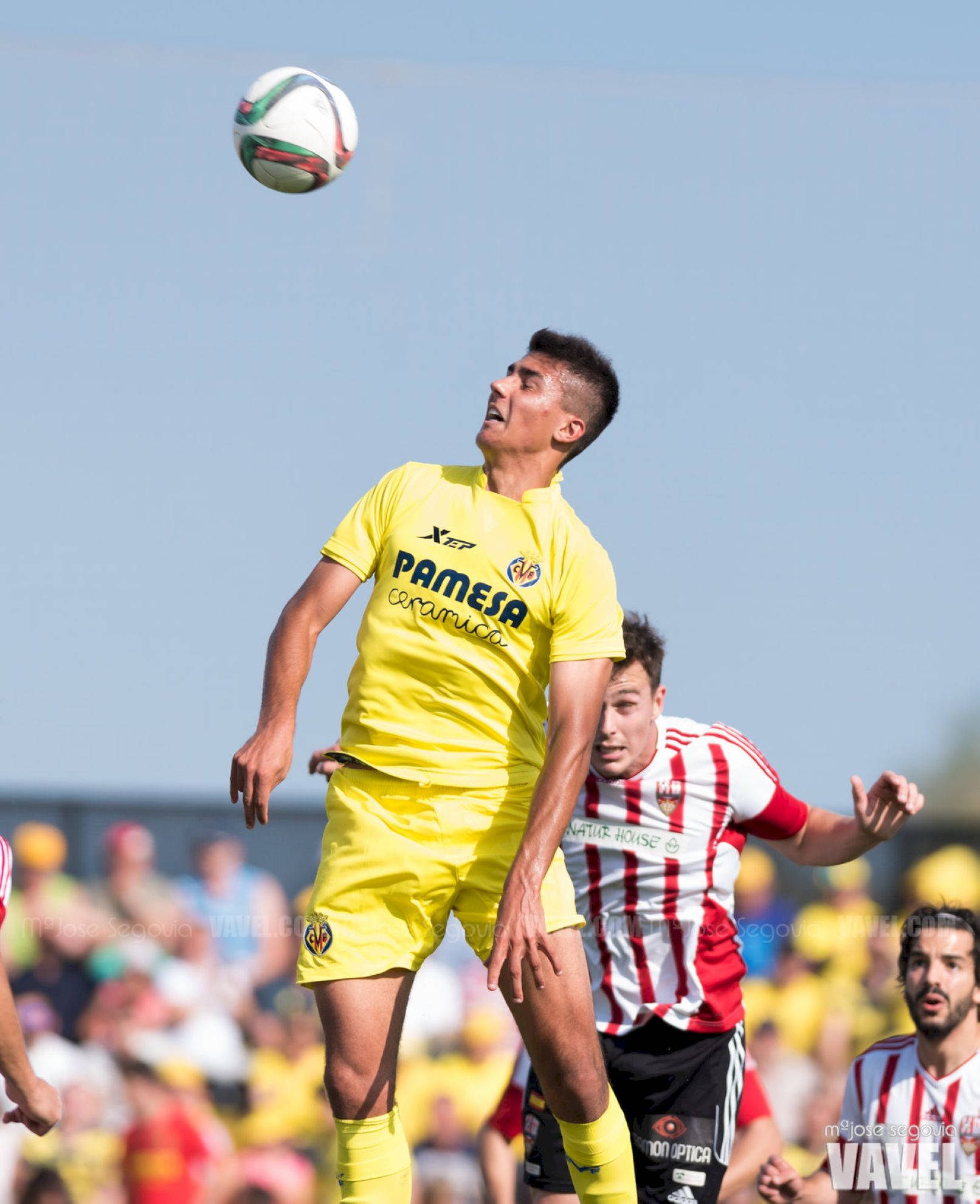 Rodrigo Hernández Cascante, yellow kit, red and white stripes, Full HD Phone Wallpaper