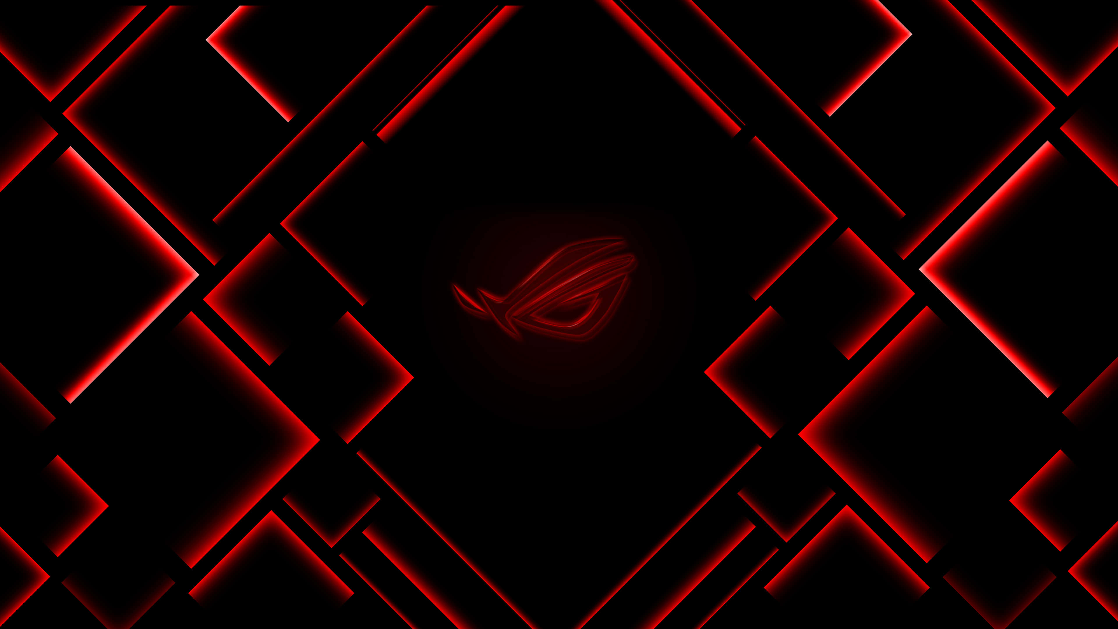 ROG, red, black, 4K Desktop Wallpaper