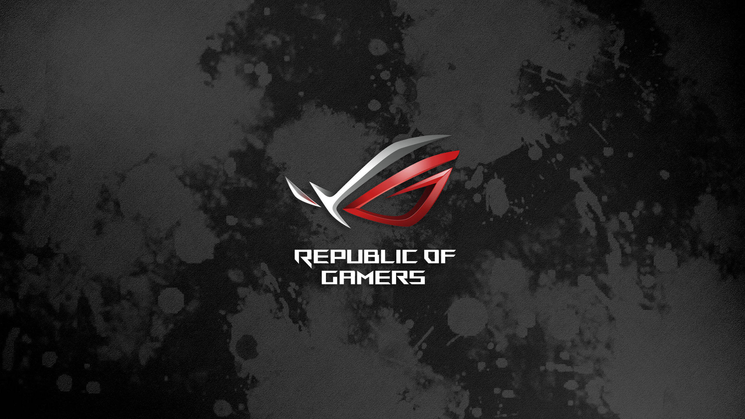 ROG, red, silver, 2K Desktop Wallpaper
