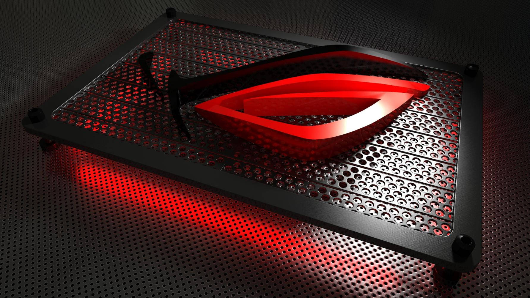 ROG, red, black, HD Desktop Wallpaper