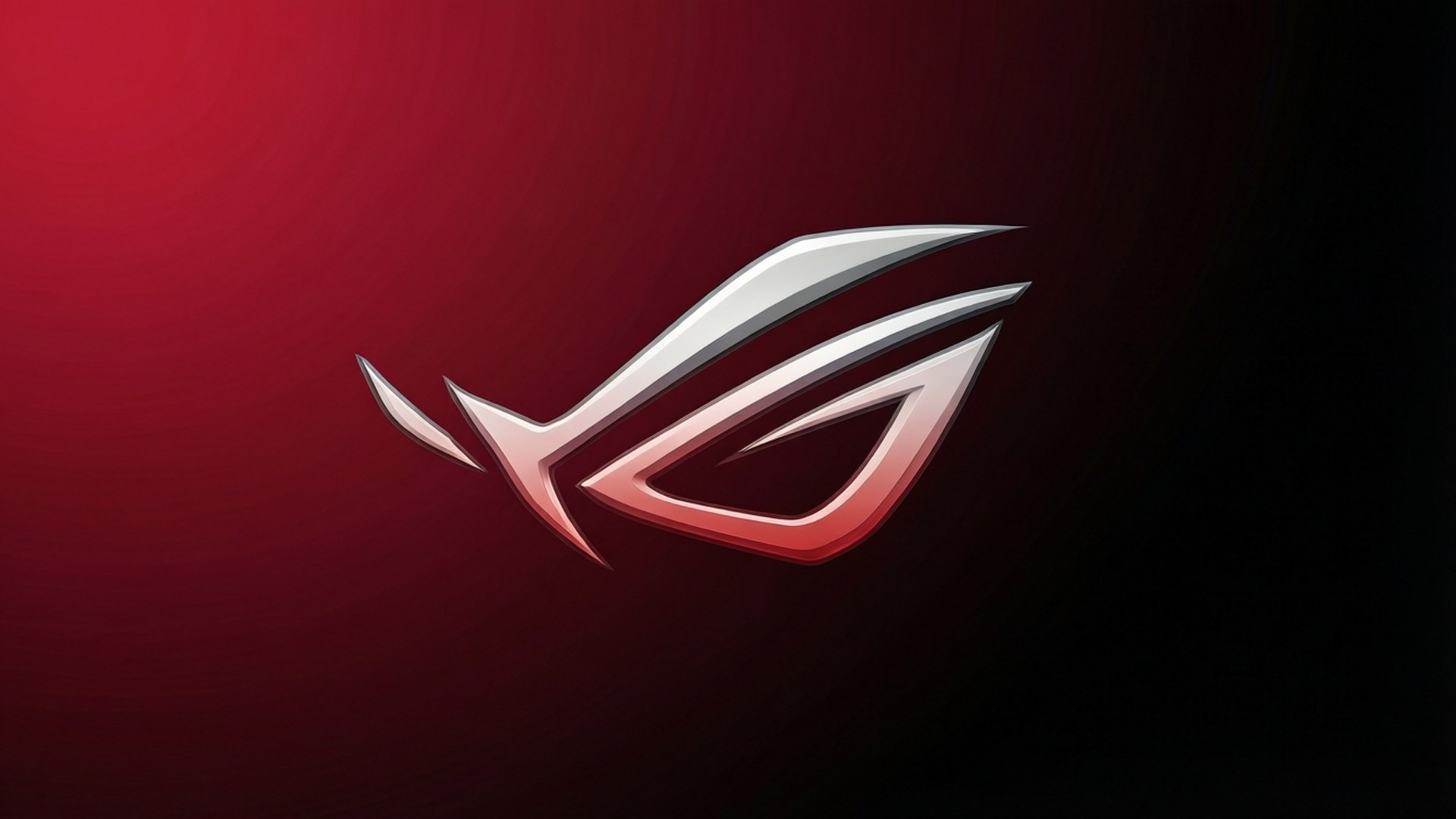 ROG, silver, red, Full HD Desktop Wallpaper