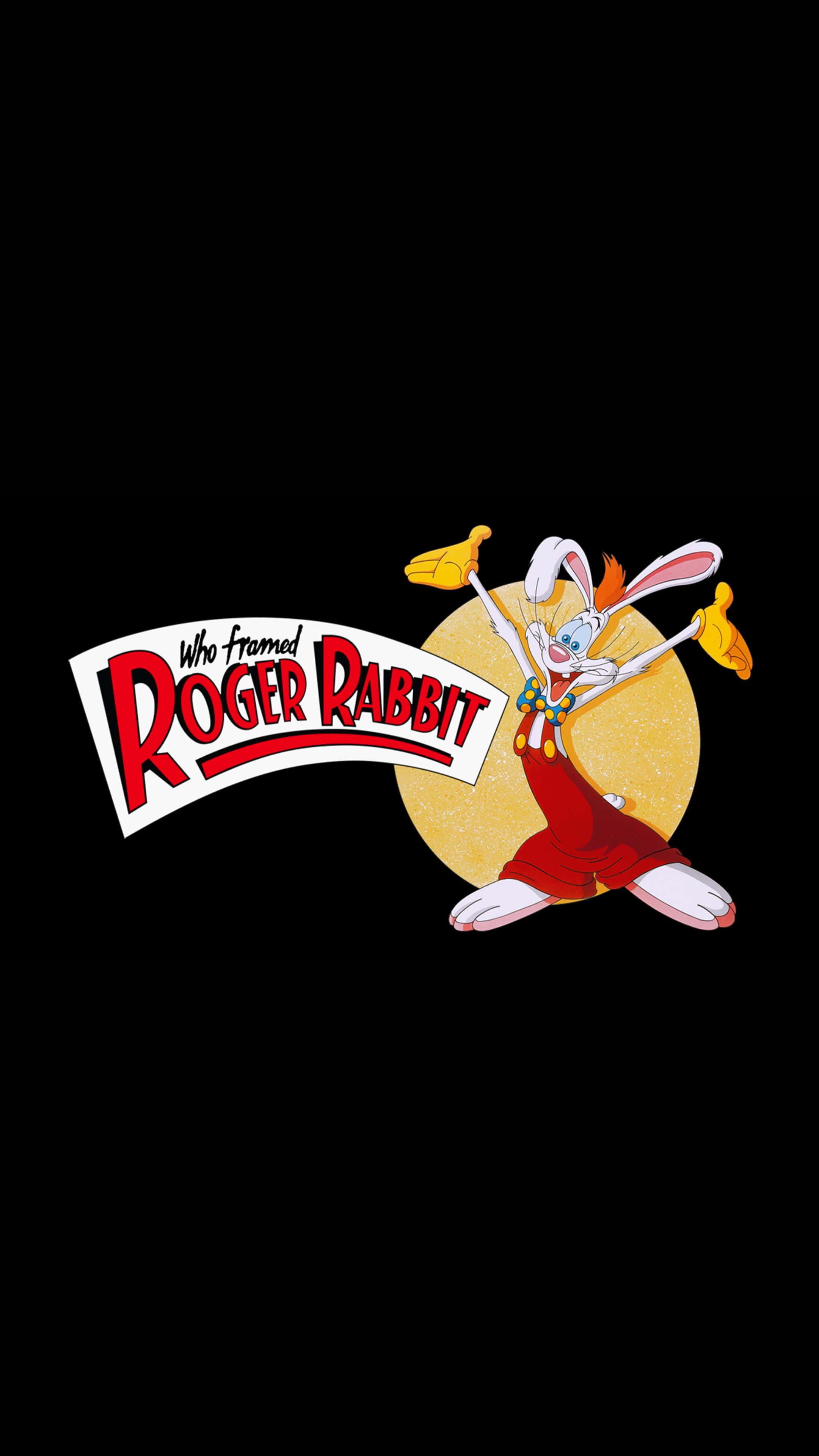 Roger Rabbit, red suit, yellow gloves, 4K Phone Wallpaper