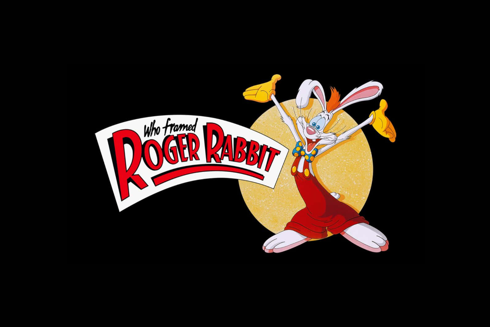 Roger Rabbit, red overalls, yellow gloves, HD Desktop Wallpaper