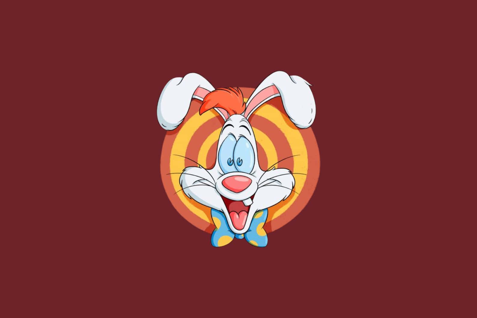 Roger Rabbit, blue eyes, blue bowtie, HD Desktop Wallpaper