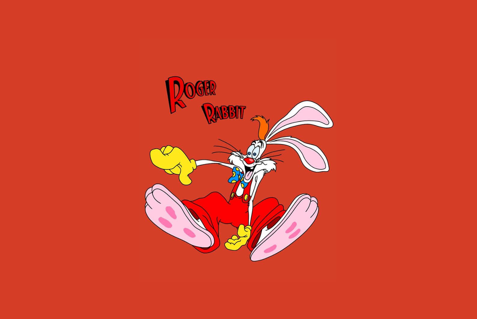 Roger Rabbit, red pants, yellow gloves, HD Desktop Wallpaper