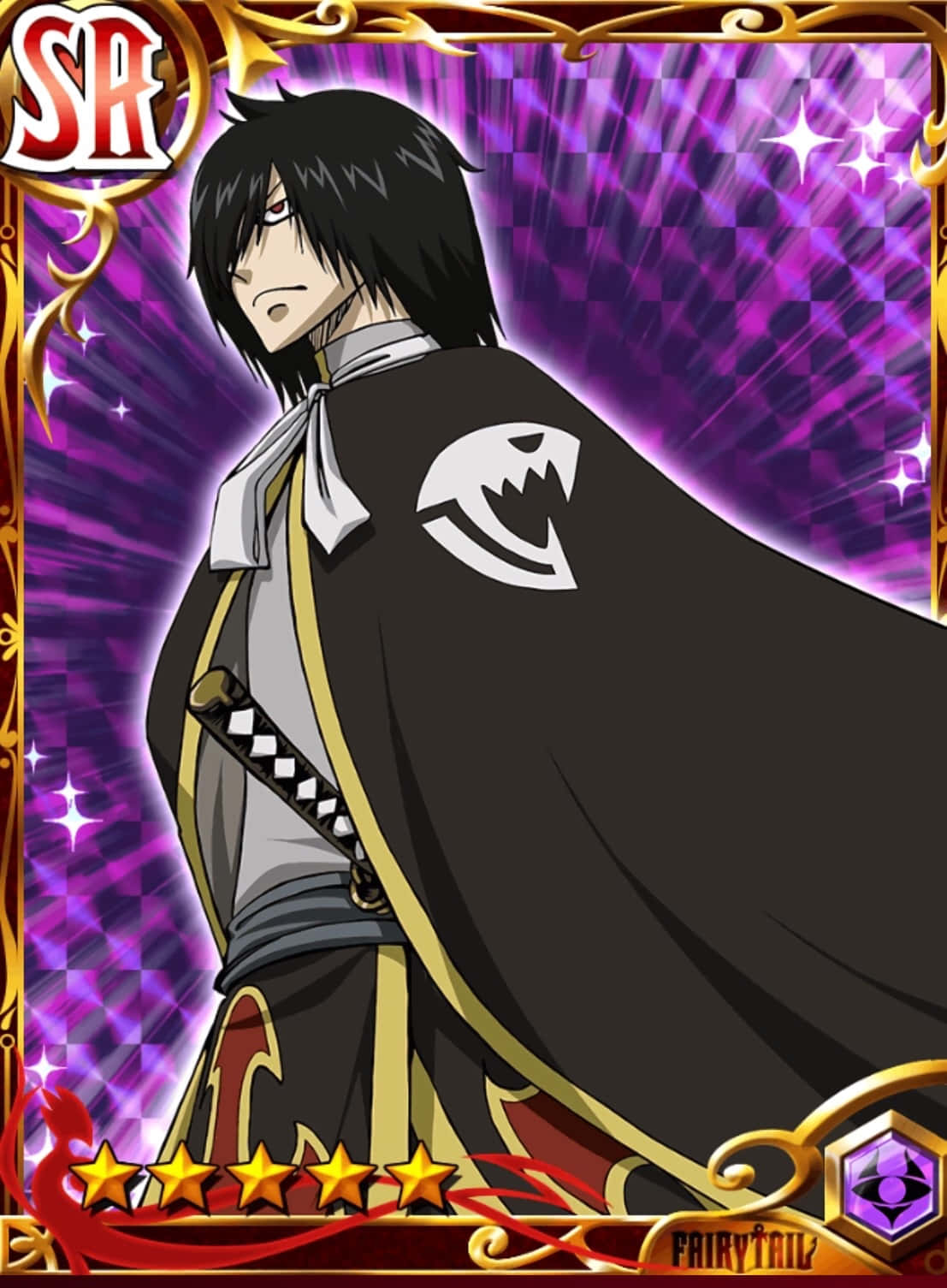 Rogue Cheney, black cloak, white wolf emblem, HD Phone Wallpaper