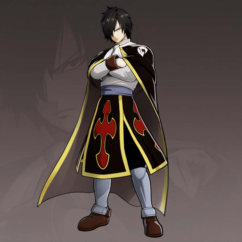 Rogue Cheney, black cape, red and gold trim, SD Desktop Wallpaper