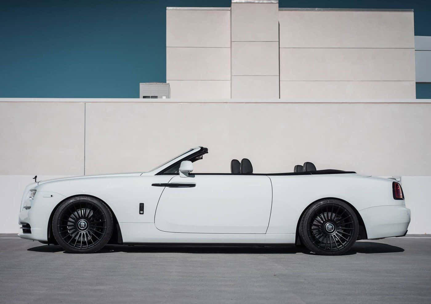 Rolls Royce Dawn, white, convertible, HD Desktop Wallpaper