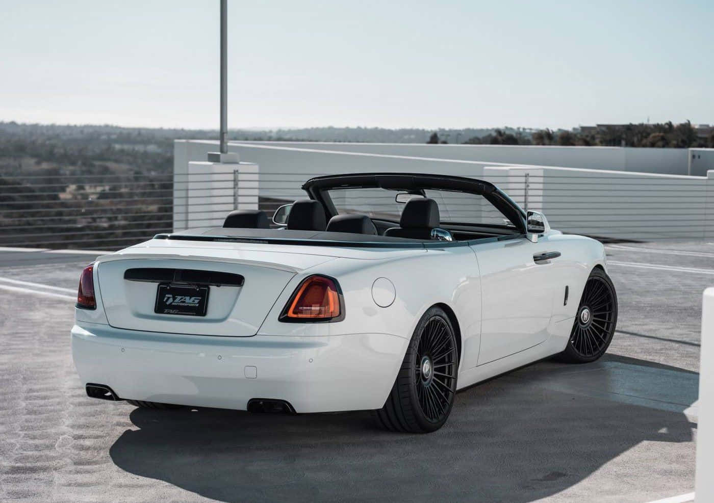 Rolls Royce Dawn, white, convertible, HD Desktop Wallpaper