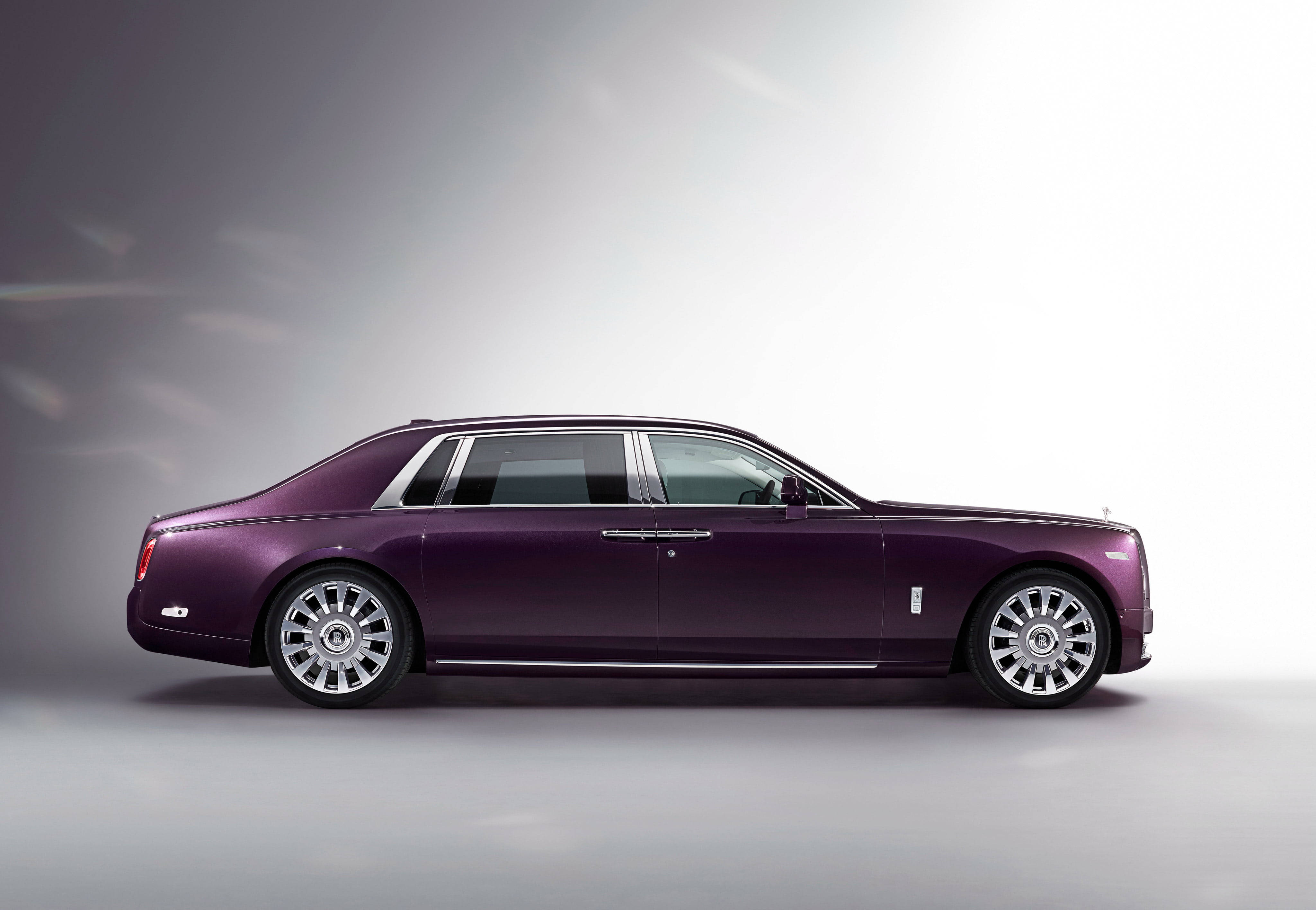 Rolls Royce Phantom, purple, 4K, 4K Desktop Wallpaper