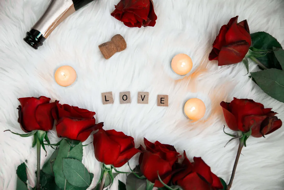 Romantic Love Flowers