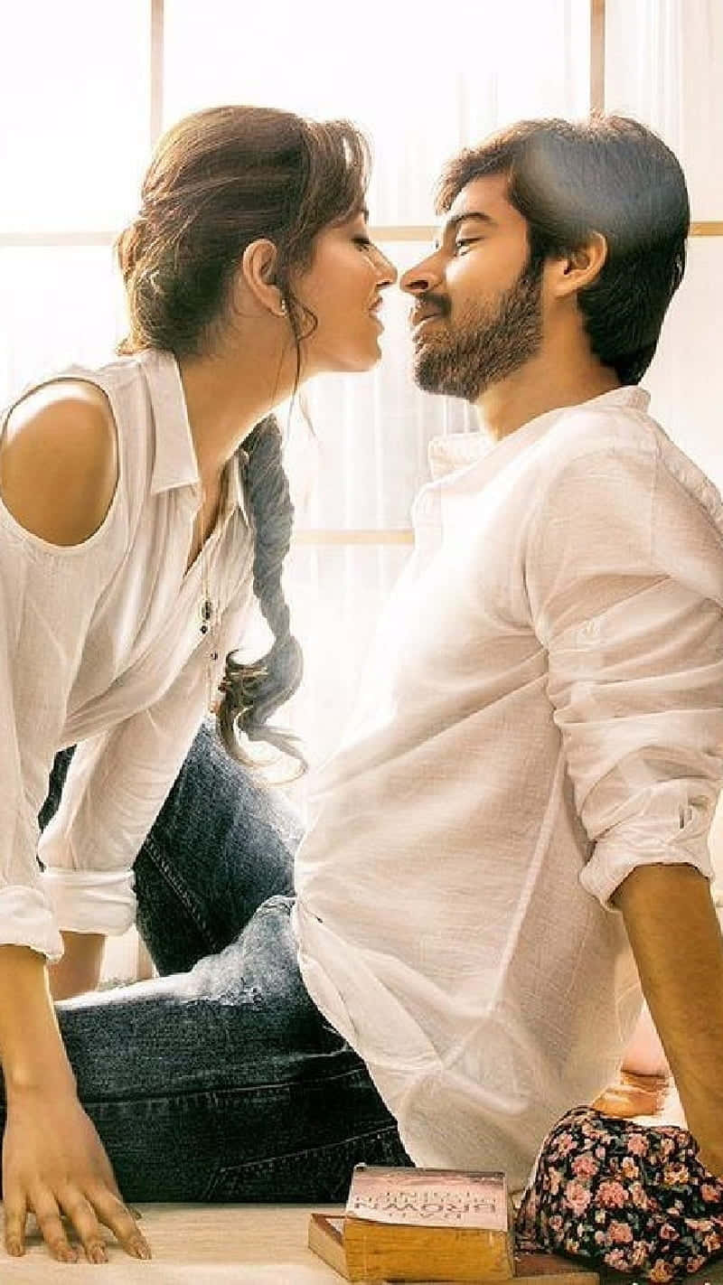 Romantic Couple, white mobile, man, HD Phone Wallpaper