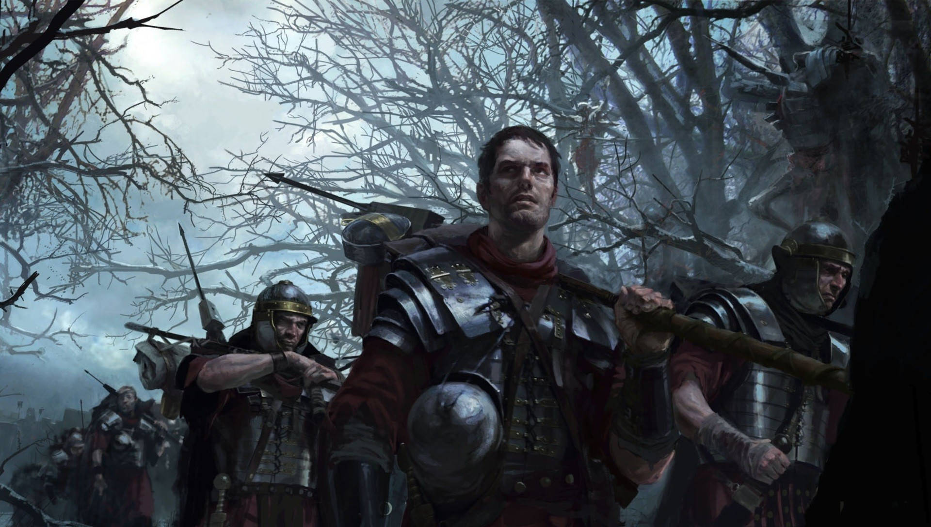 Rome 2, platoon of roman soldiers, heavy armor, Full HD Desktop Wallpaper