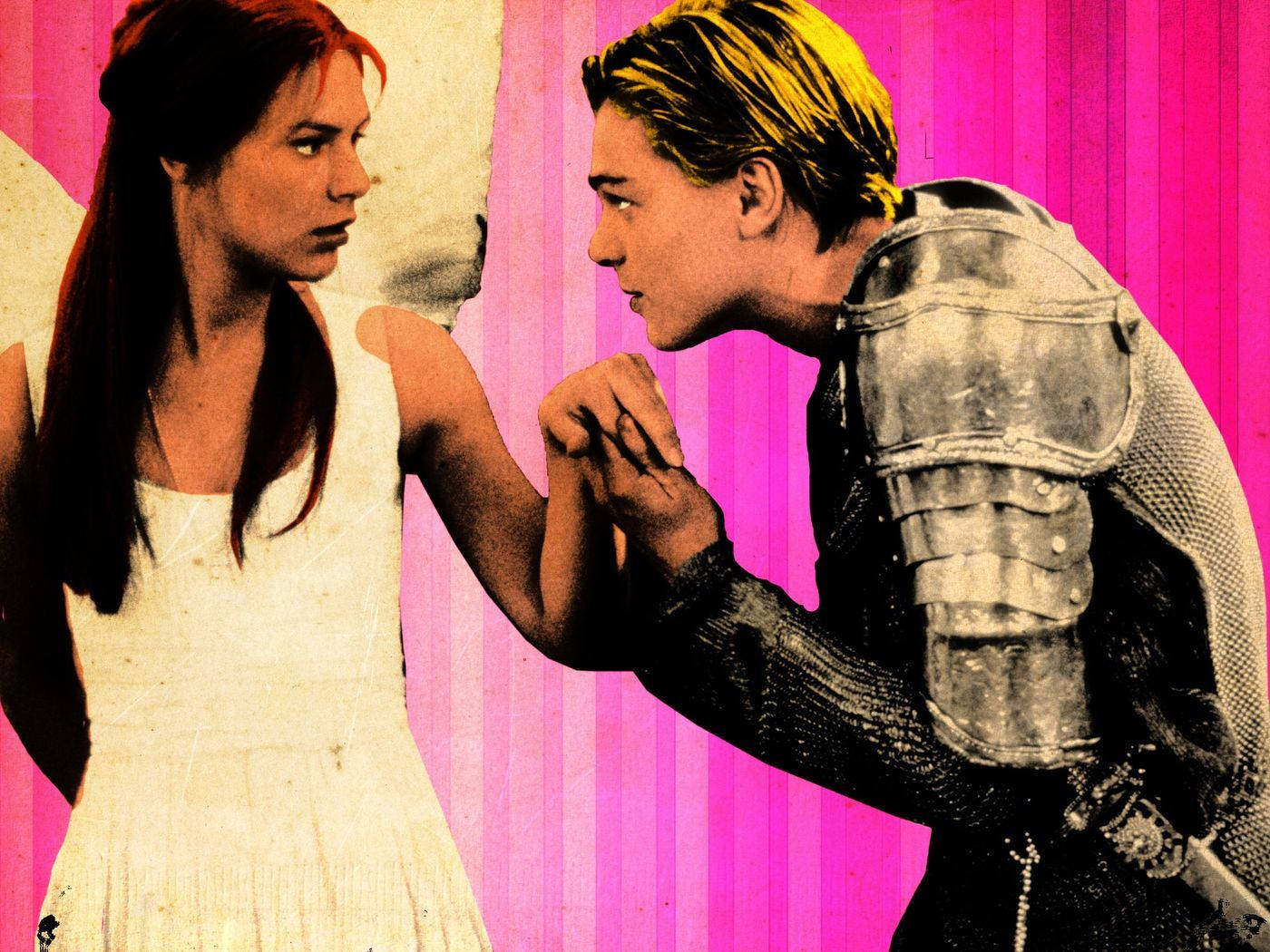 Romeo and Juliet, knight in armor, woman, HD Desktop Wallpaper