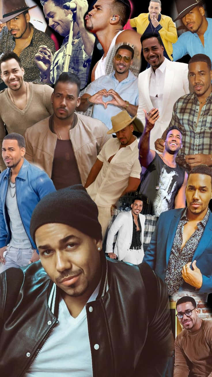 Romeo Santos, leather jacket, hat, HD Phone Wallpaper