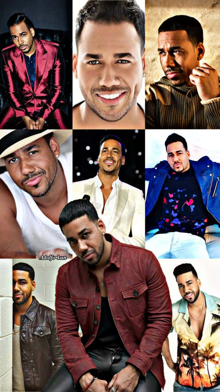 Romeo Santos, collage, photo, HD Phone Wallpaper