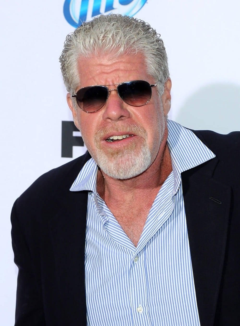 Ron Perlman, gray hair, sunglasses, HD Phone Wallpaper