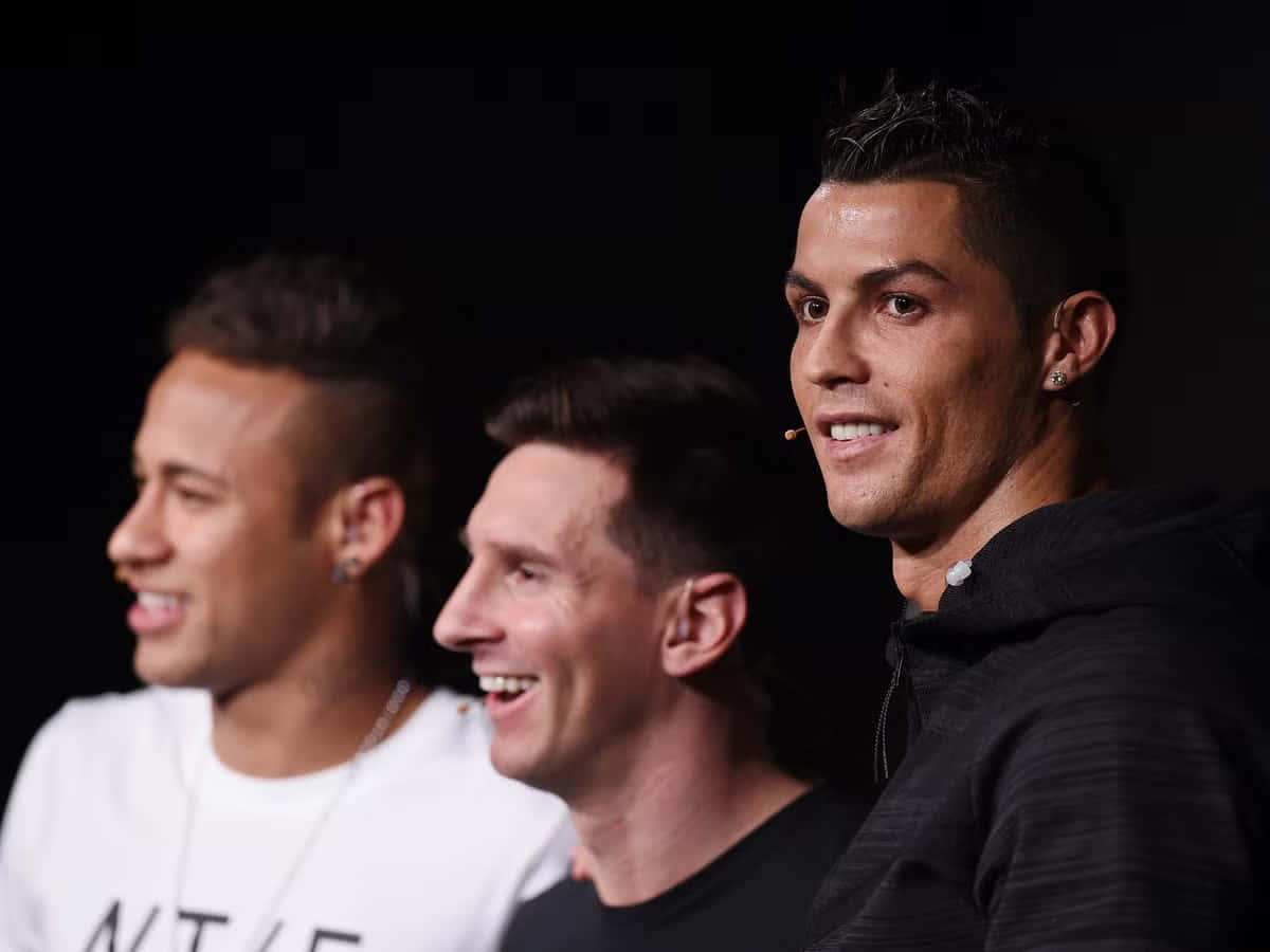 Ronaldo, Messi, Neymar, SD Desktop Wallpaper