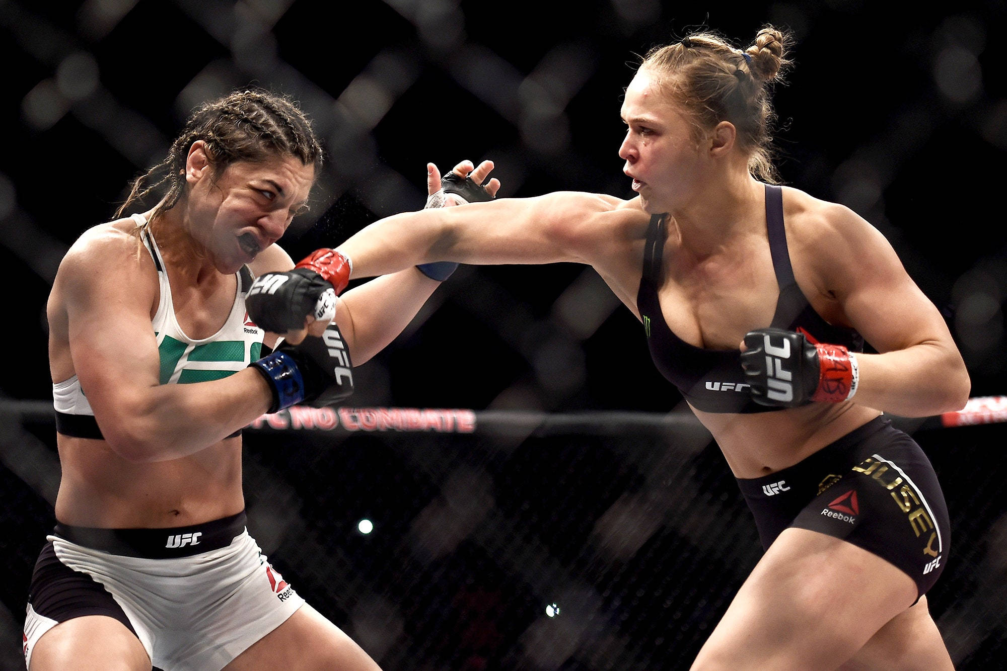 Ronda Rousey, MMA fighters, cage, Full HD Desktop Wallpaper