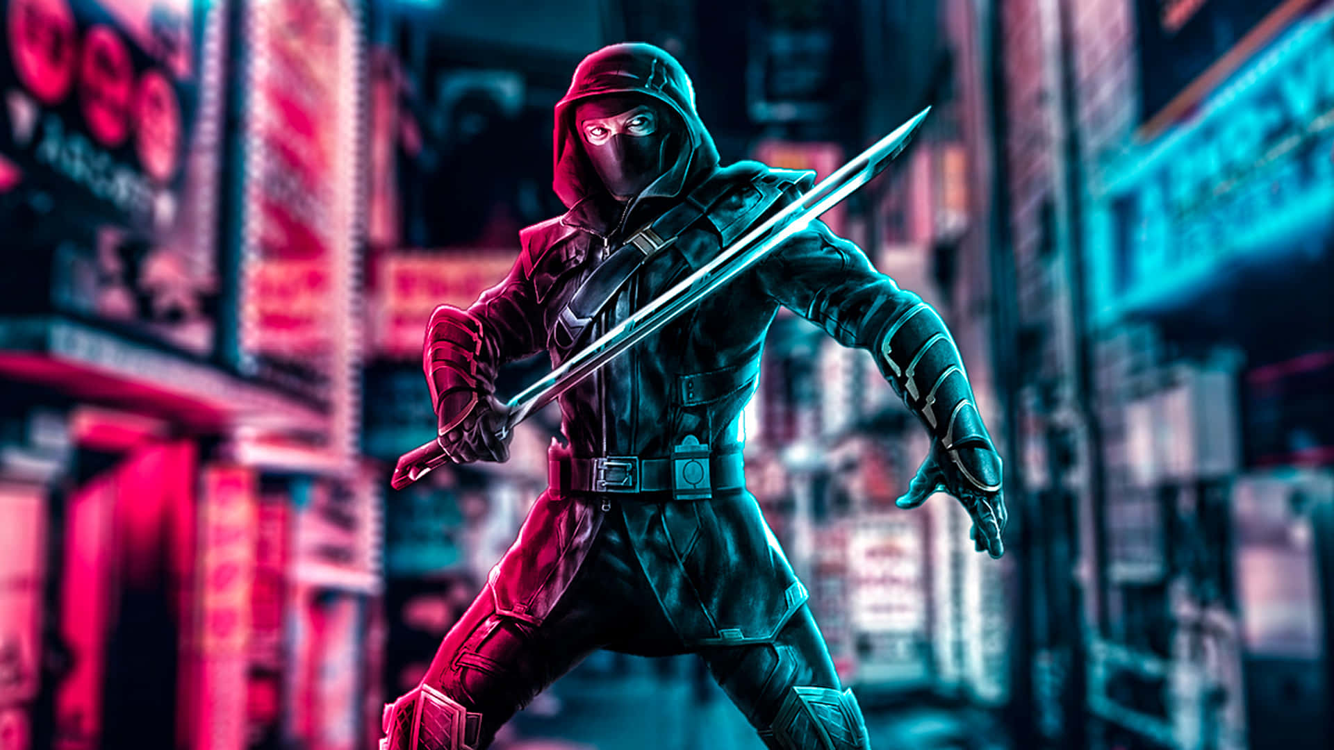 Ronin, 1920 x 1080, hooded ninja warrior, Full HD Desktop Wallpaper