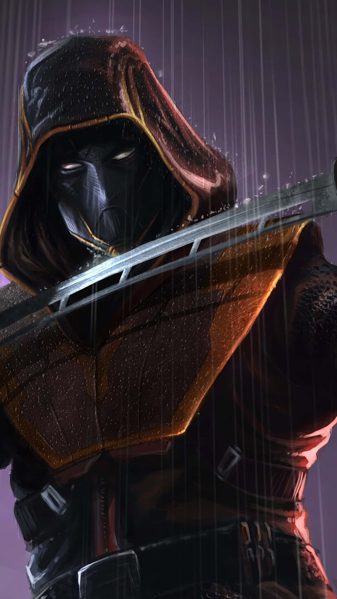 Ronin, 1080 x 1920, hooded cloak, Full HD Phone Wallpaper