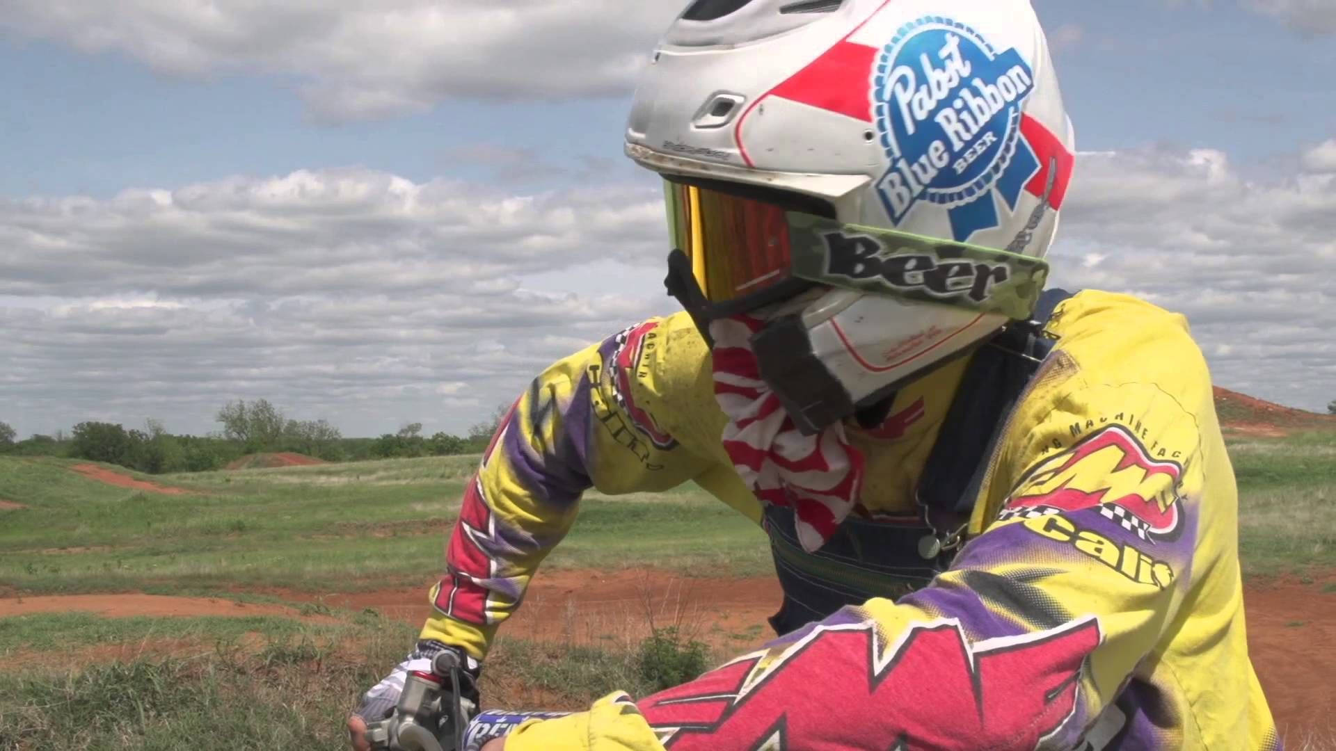 Ronnie Mac, motocross rider, vibrant gear, Full HD Desktop Wallpaper